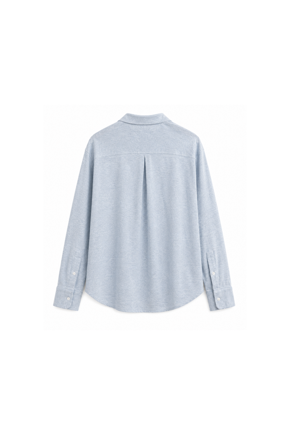 LONG SLEEVE SHIRT PHIL AZZURRO by Clan Upstairs Private Label