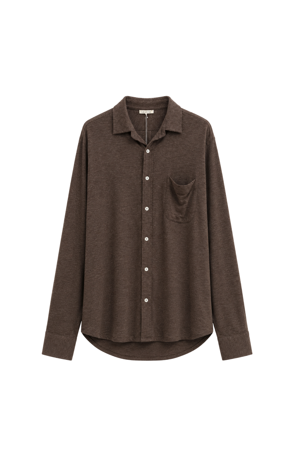 LONG SLEEVE SHIRT PHIL BROWN by Clan Upstairs Private Label