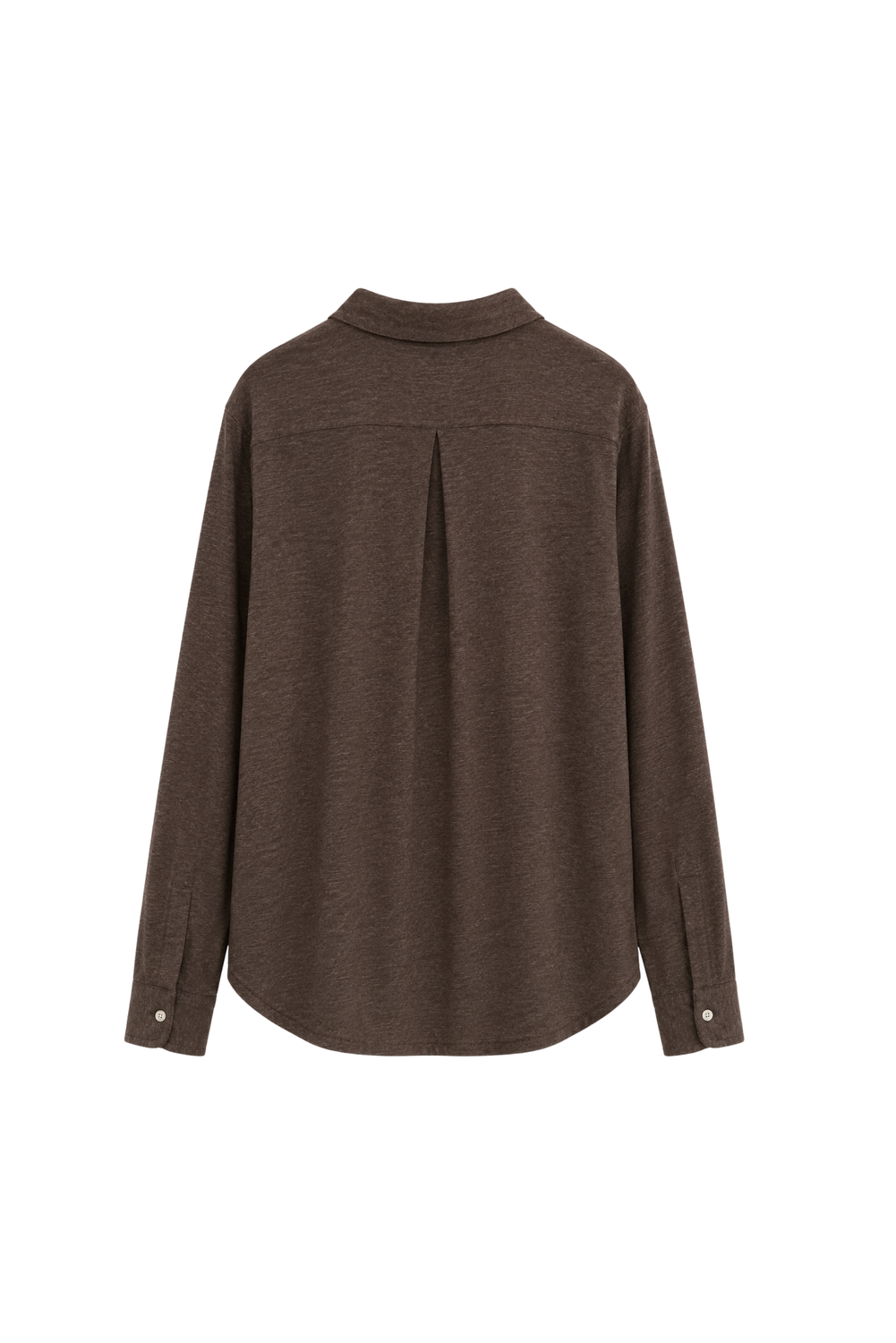 LONG SLEEVE SHIRT PHIL BROWN by Clan Upstairs Private Label