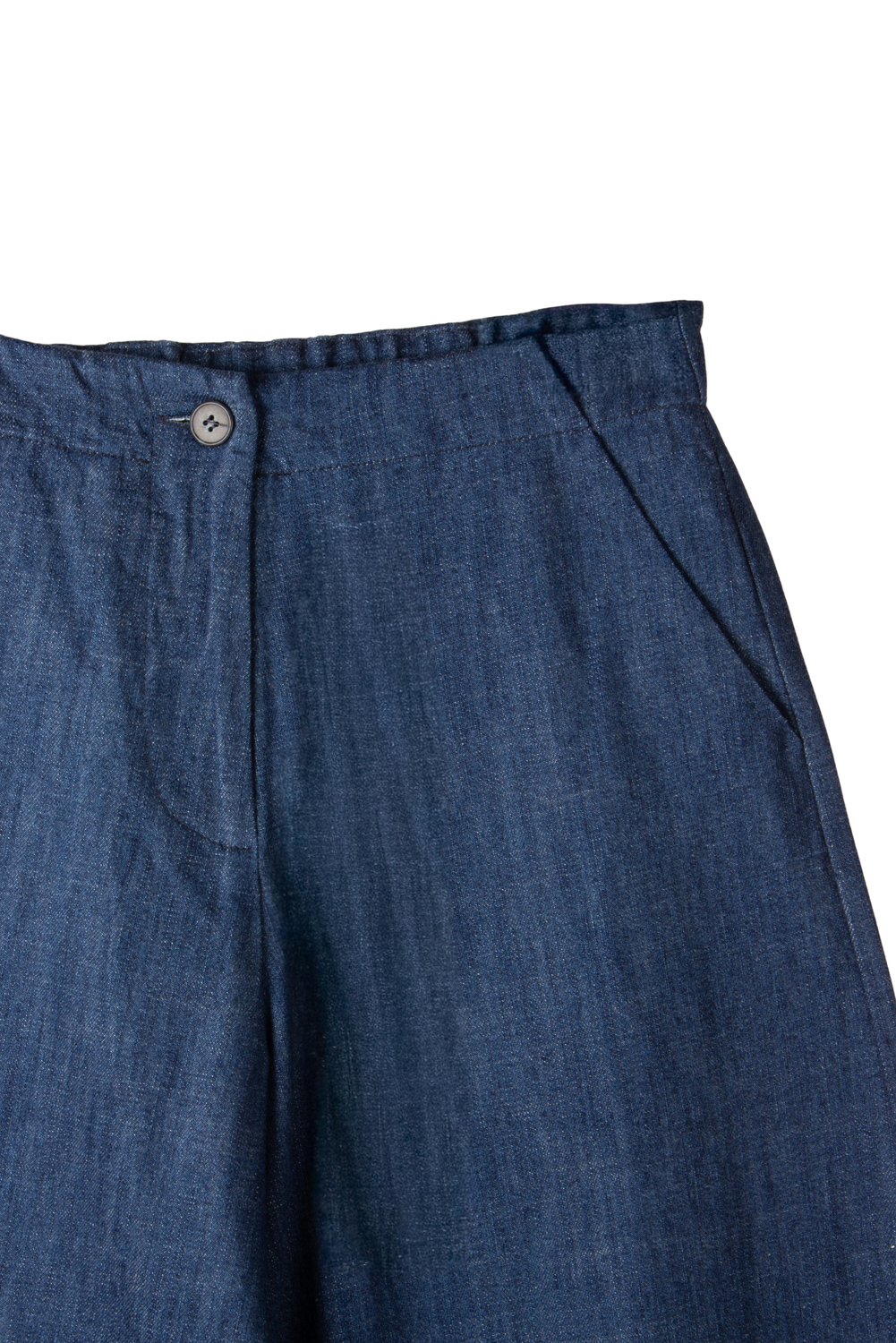 CAROL DENIM MEDIUM Trousers by Clan Upstairs Private Label