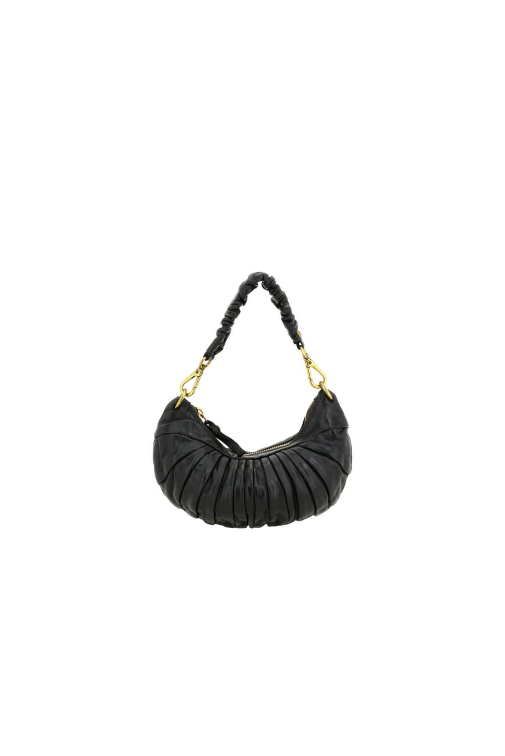 LUNA MINI NERO Shoulder bag by Campomaggi