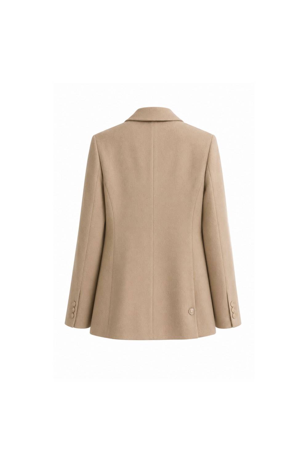 AMELIA DOUBLE BREASTED BLAZER SABBIA by Clan Upstairs Private Label