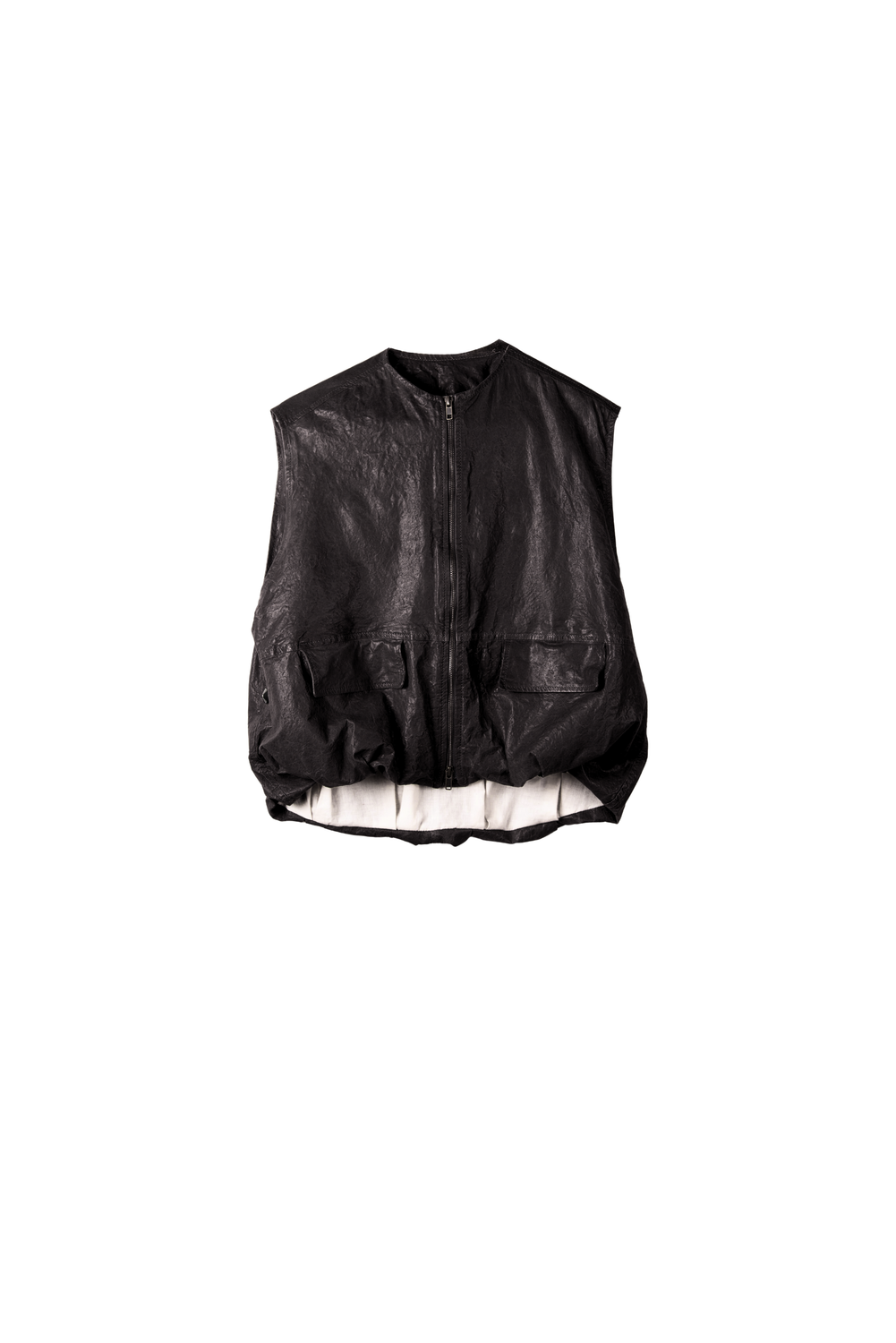 GAVE BLACK Overgilet by Clan Upstairs Private Label