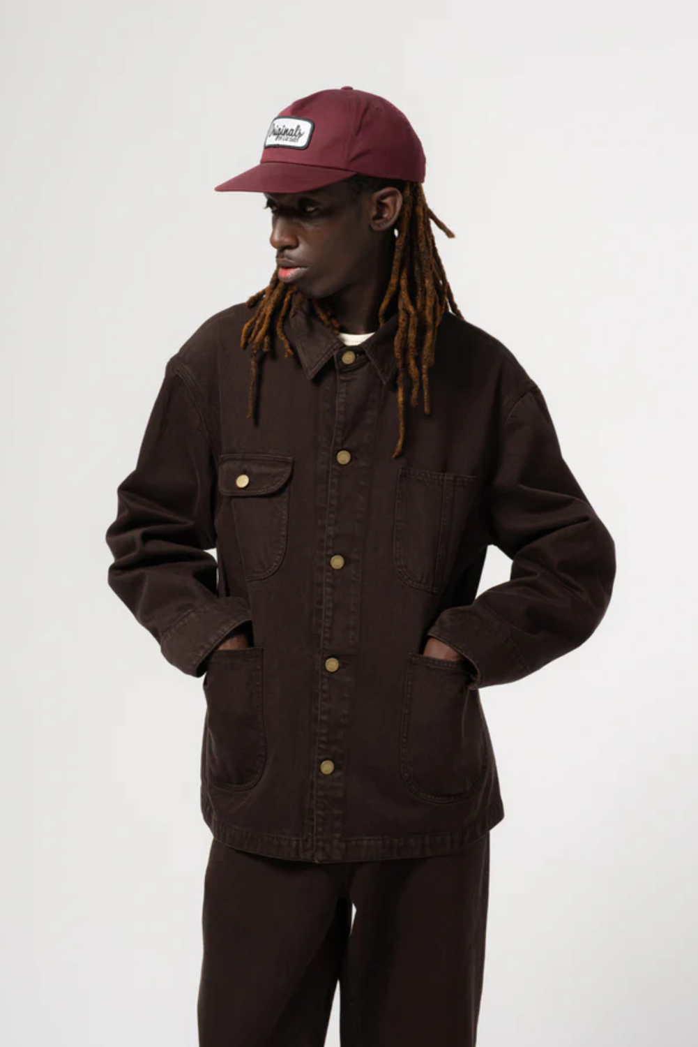 ALCATRAZ JACKET COFFEE BROWN by EAT DUST
