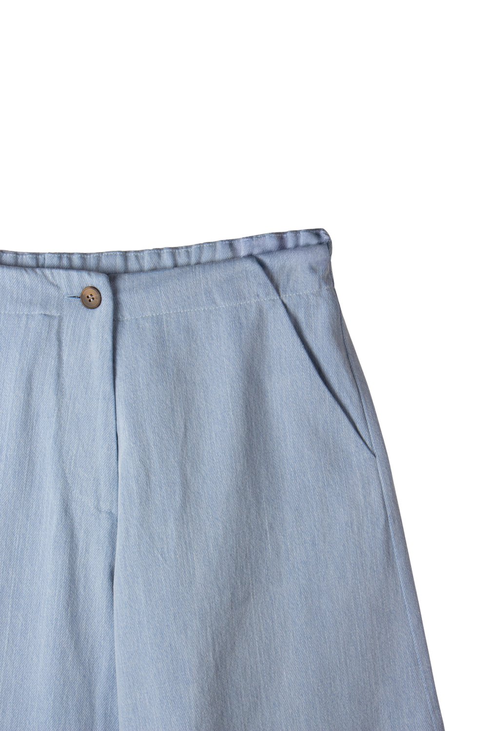 CAROL DENIM LIGHT Trousers by Clan Upstairs Private Label