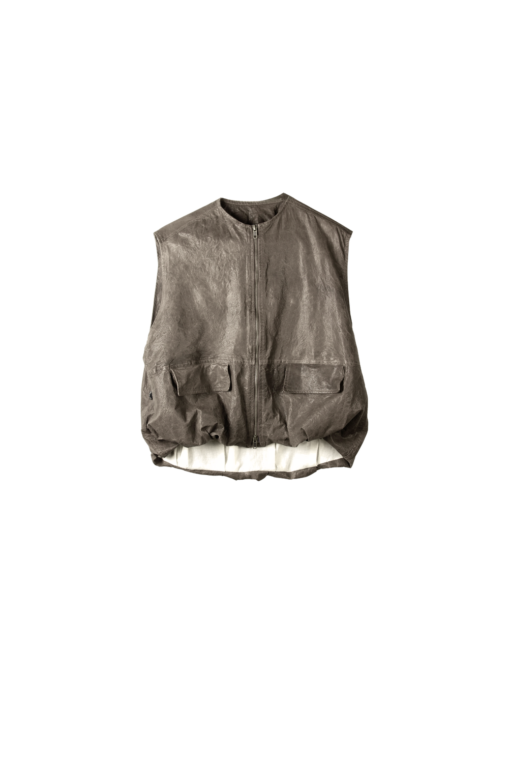 GAVE SAND Overgilet by Clan Upstairs Private Label