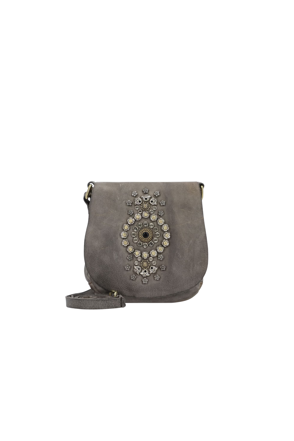 GIADA BELLA DI NOTTE GRIGIO Crossbody Bag by Campomaggi
