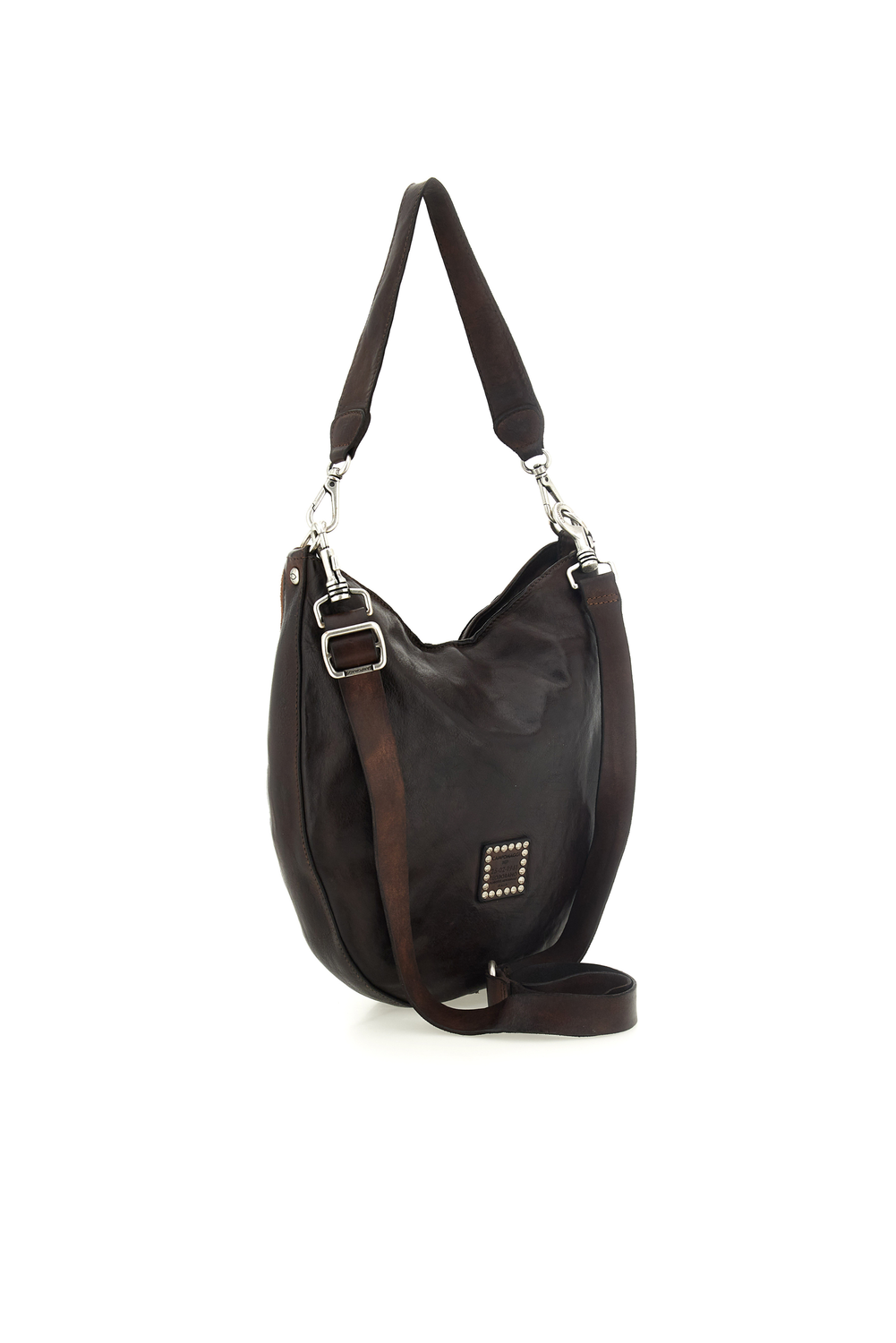 GIANNA BROWN COWHIDE shoulder bag by Campomaggi