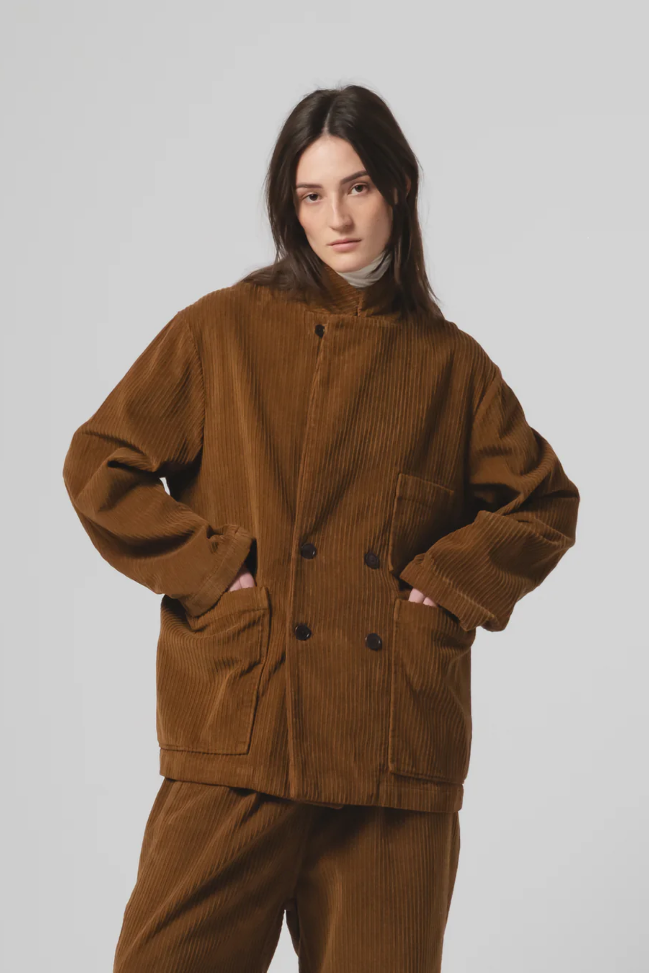 MAXI DREAM CORDUROY MONK Blazer by Eat Dust