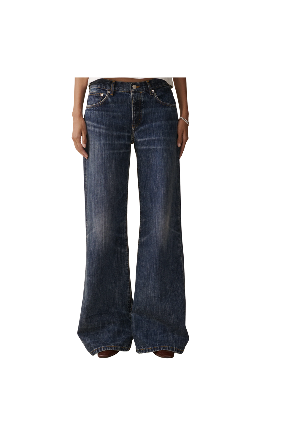 Kyoto Dark Blue Righe by Jeanerica