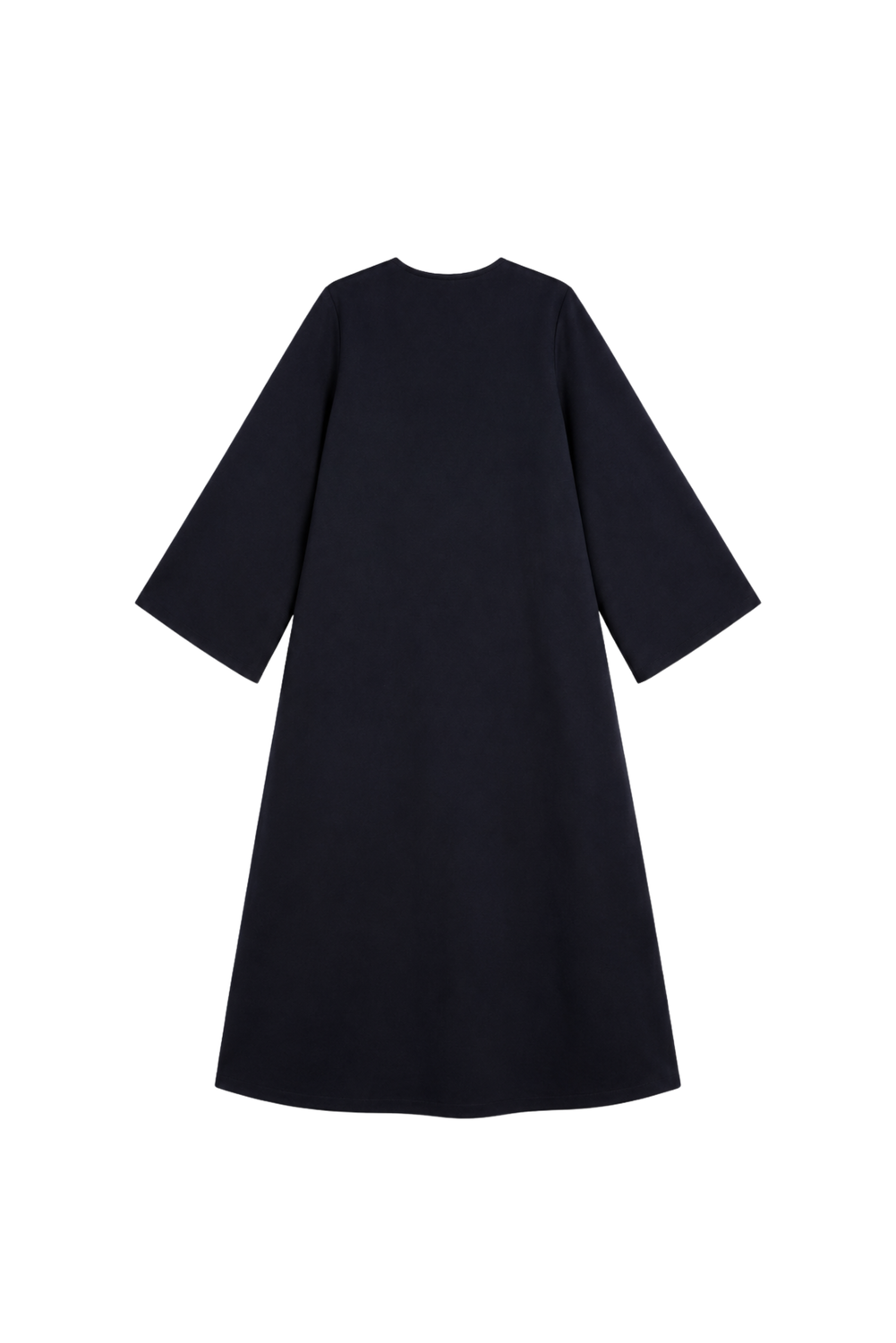 V-NECK BLU Dress by Clan Upstairs Private Label