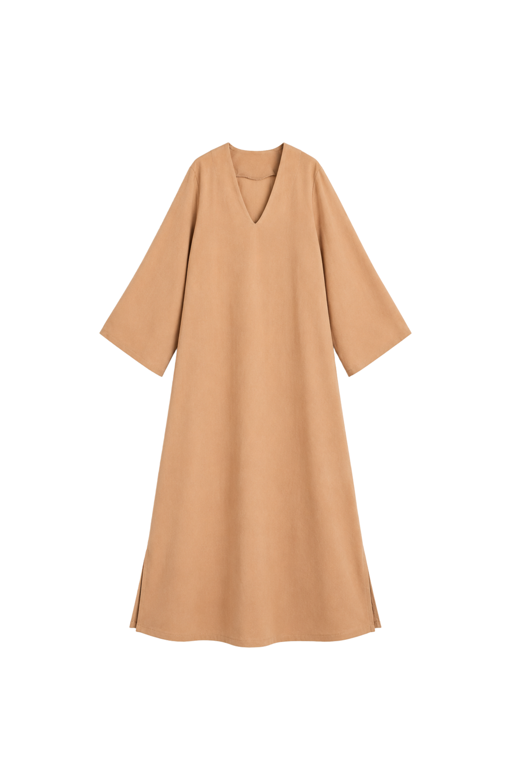 V-NECK ALBICOCCA Dress by Clan Upstairs Private Label