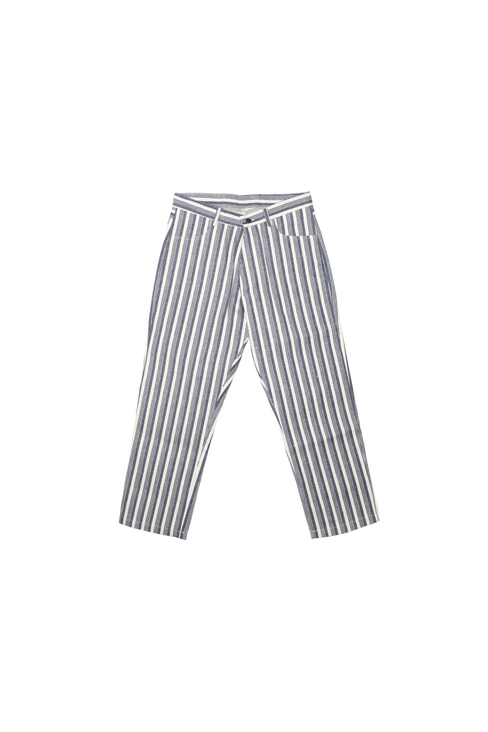 Stripes Denim Trousers Clan Upstairs