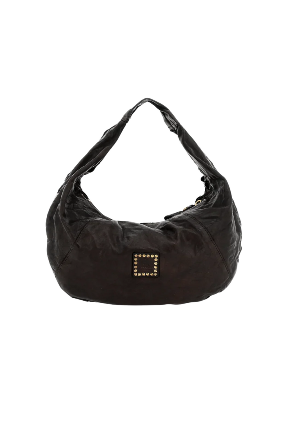 MARISA LARGE NERO Shoulder Bag by Campomaggi