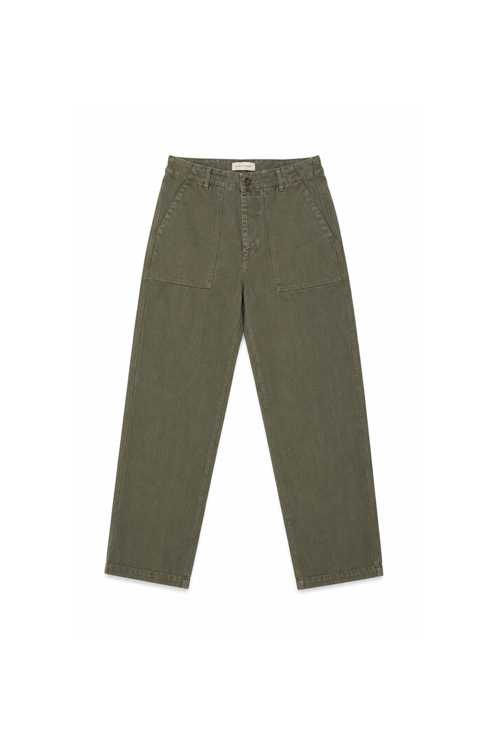 EMIL DENIM TROUSERS VERDE by Clan Upstairs Private Label