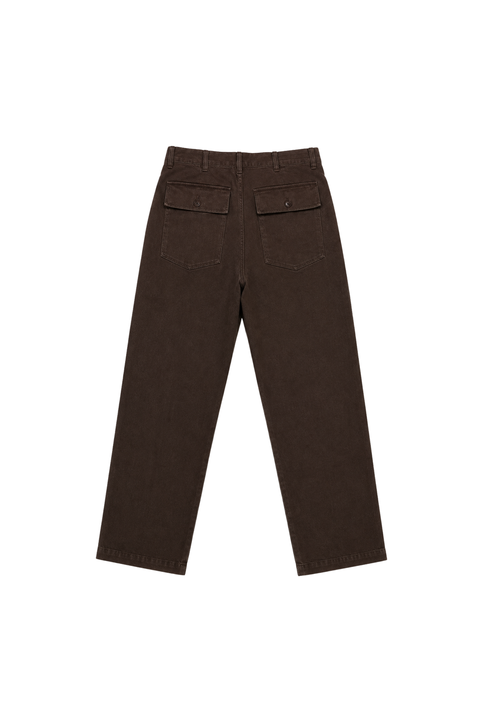 EMIL DENIM TROUSERS CIOCCOLATO Trousers by Clan Upstairs Private Label