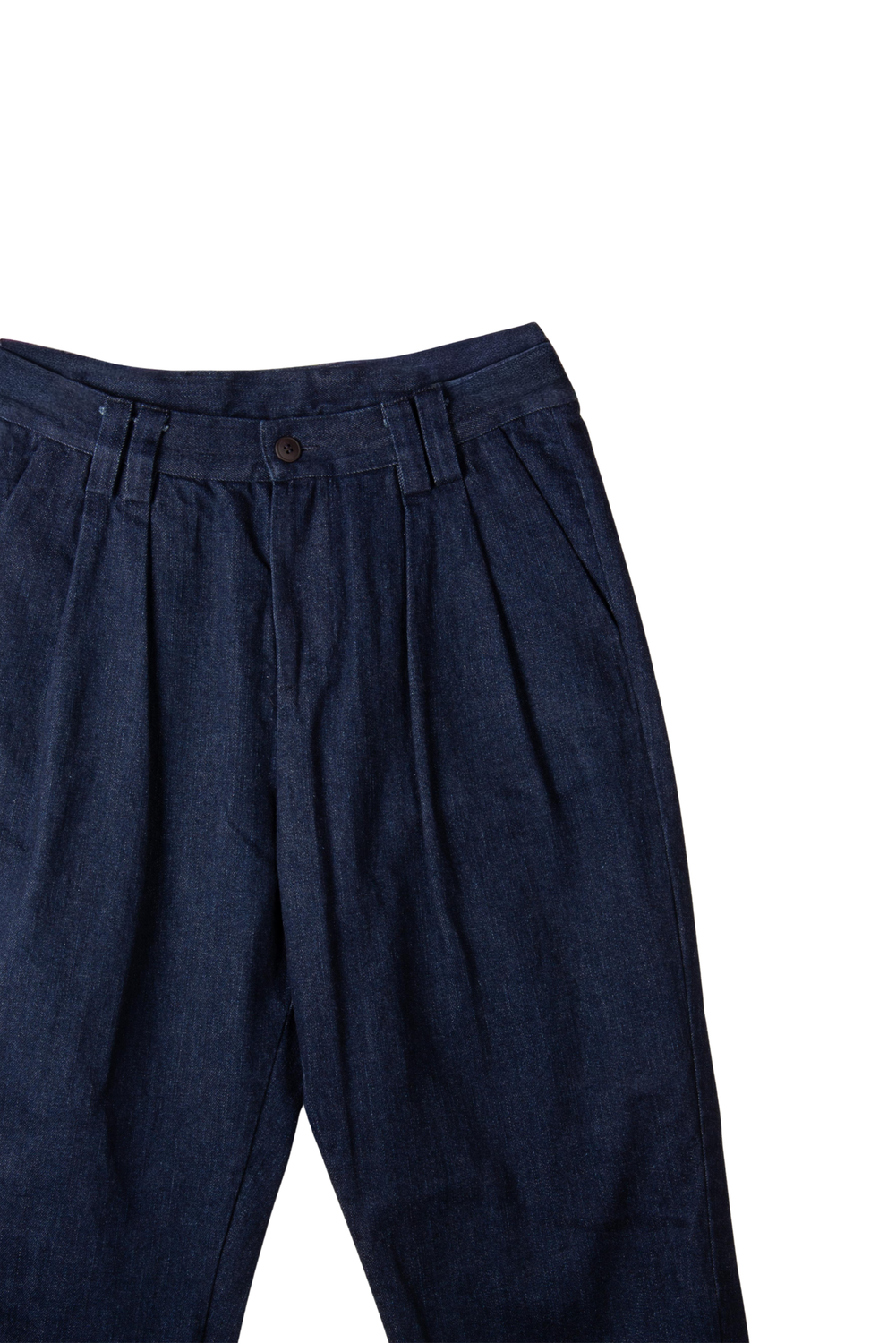 NEBARI DENIM DARK Trousers by Clan Upstairs Private Label