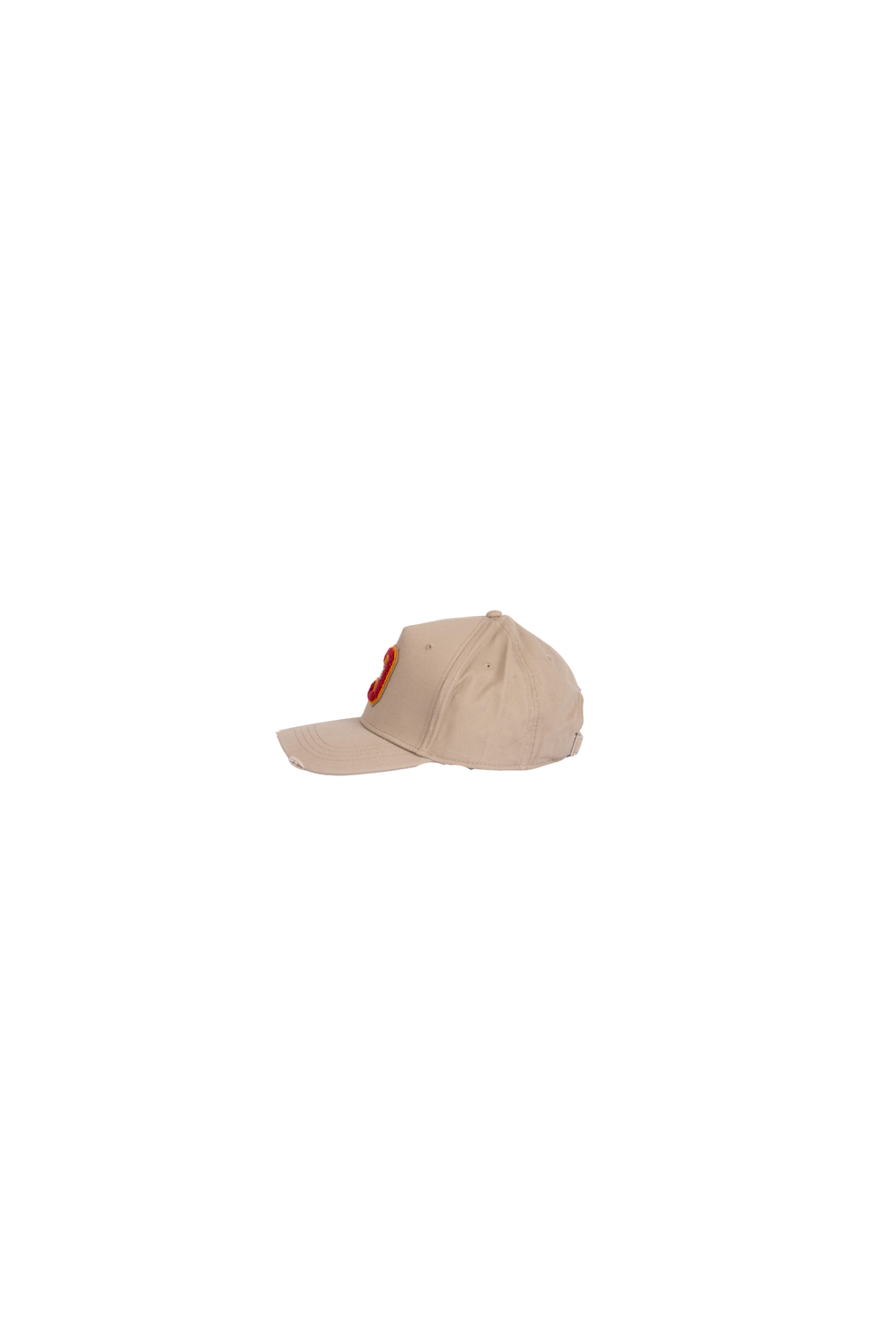 'C' LOGO BEIGE/R Baseball Cap by Clan Upstairs Private Label