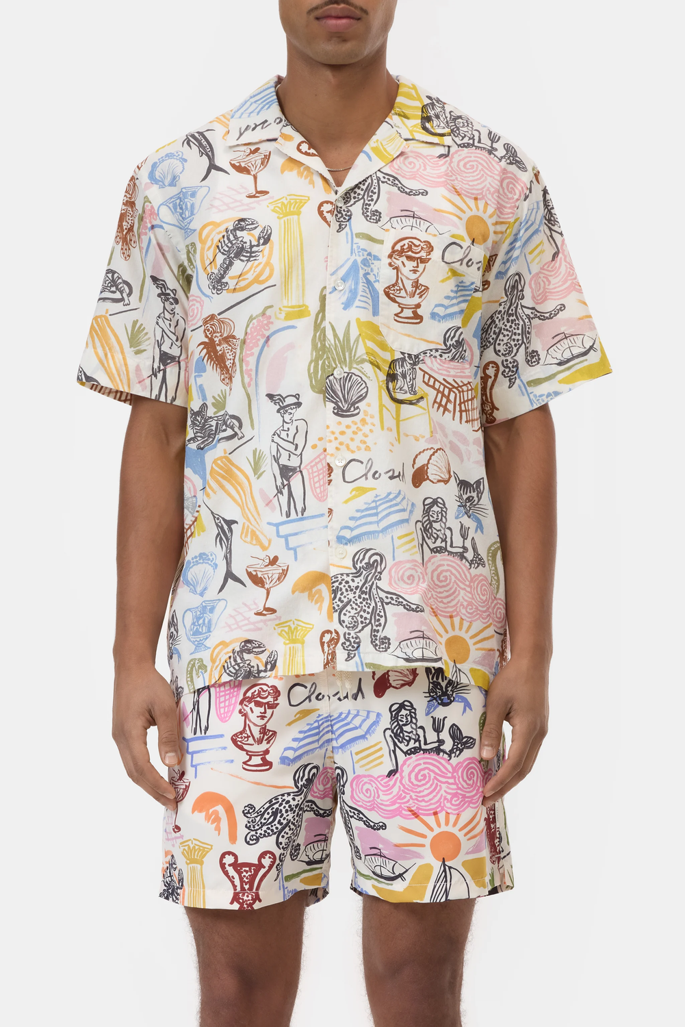 RESORT GRAPHIC 101 Shirt by Closed