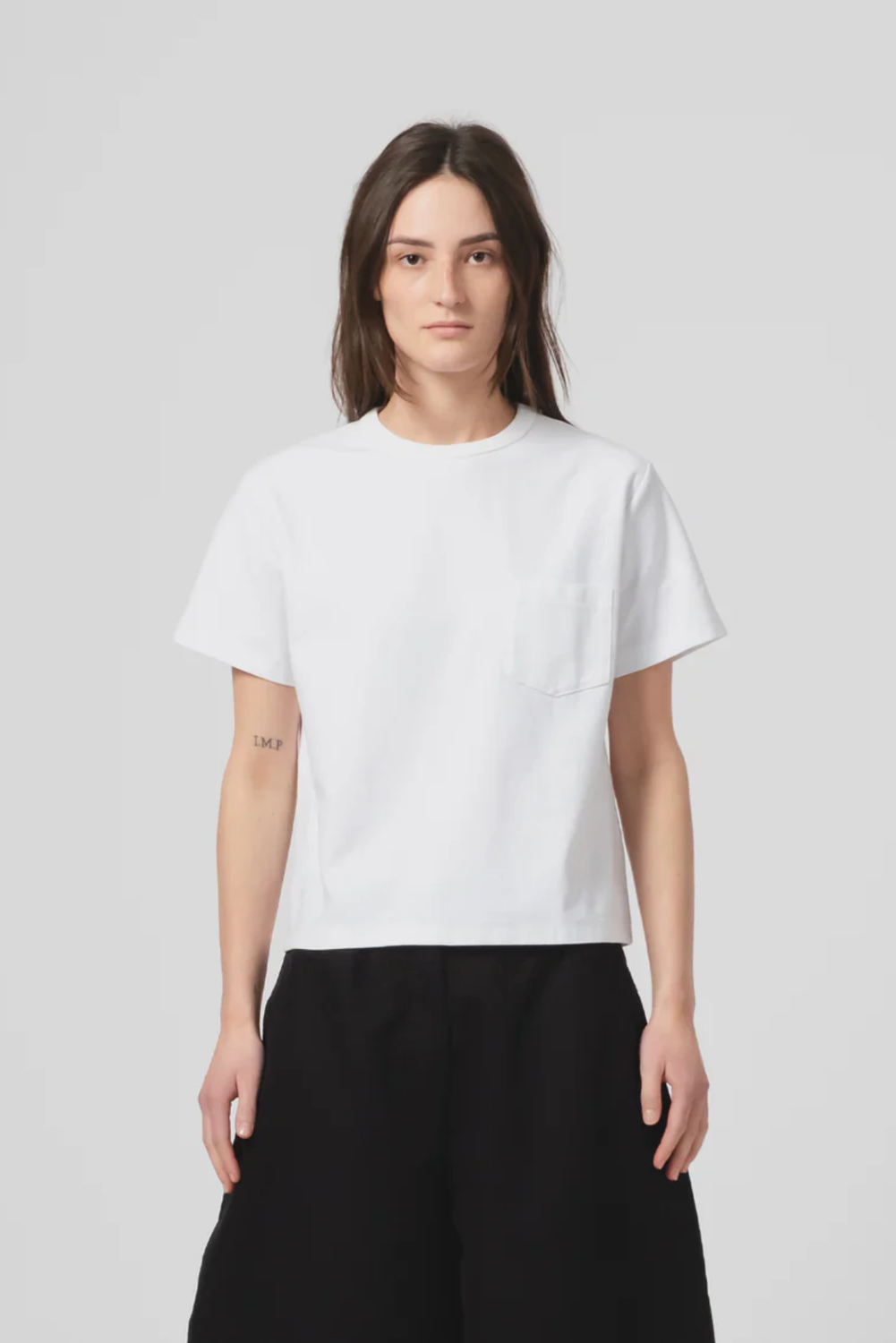 G.O.D. OPEN END WHITE T-shirt by Eat Dust