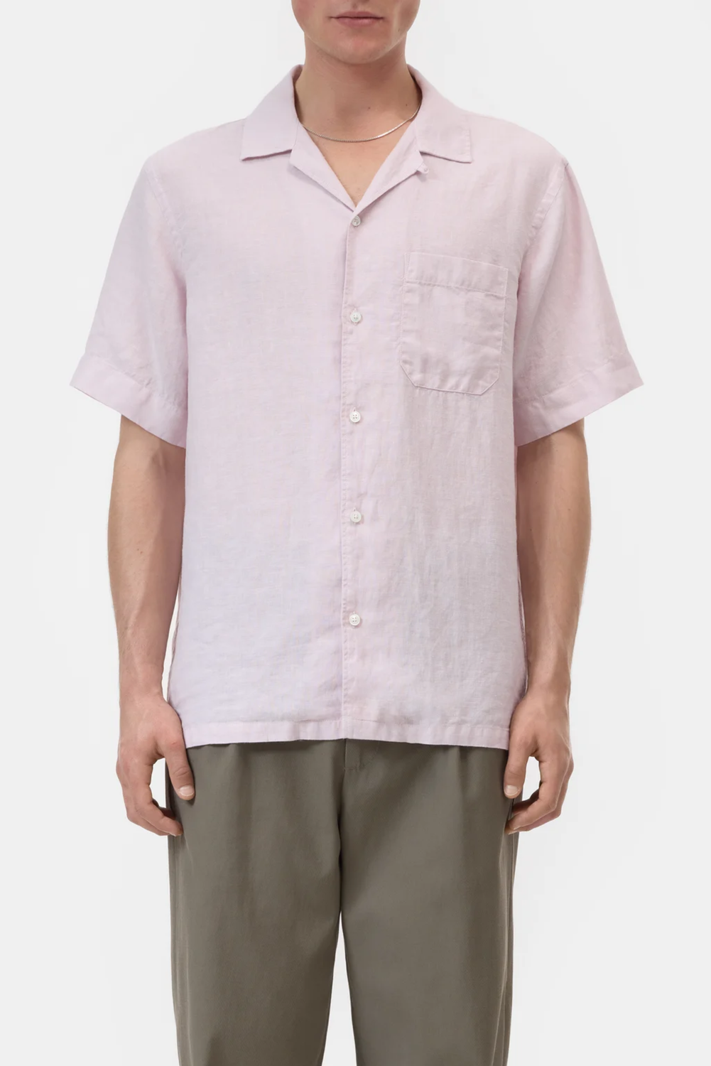 LINEN SHORT-SLEEVED 865 Shirt by Closed
