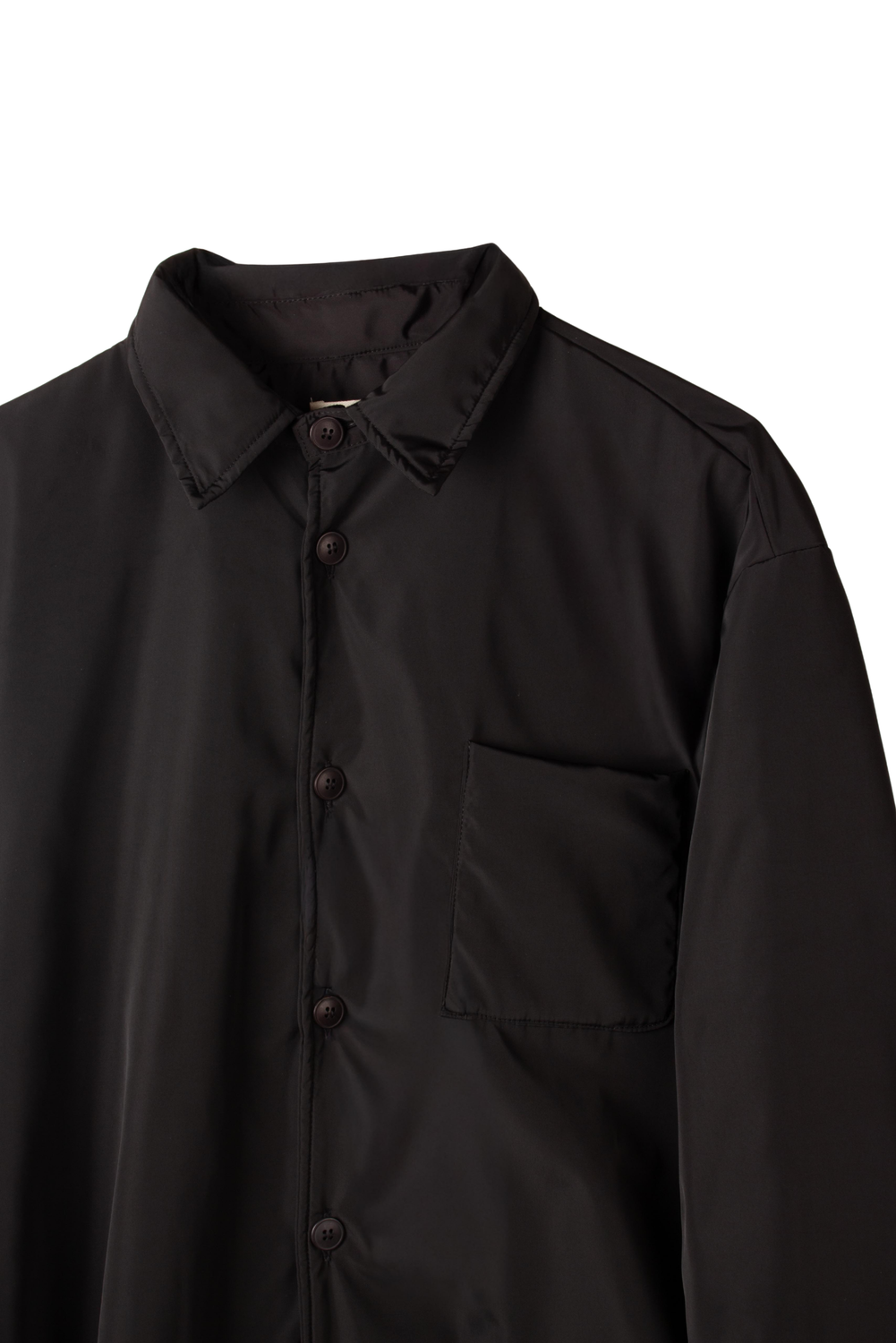 OWERSHIRT FUMI NERO Jacket by Clan Upstairs Private Label