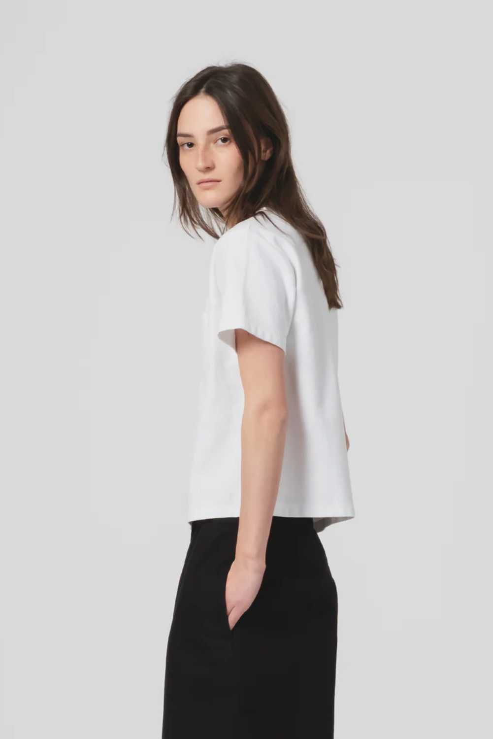 G.O.D. OPEN END WHITE T-shirt by Eat Dust