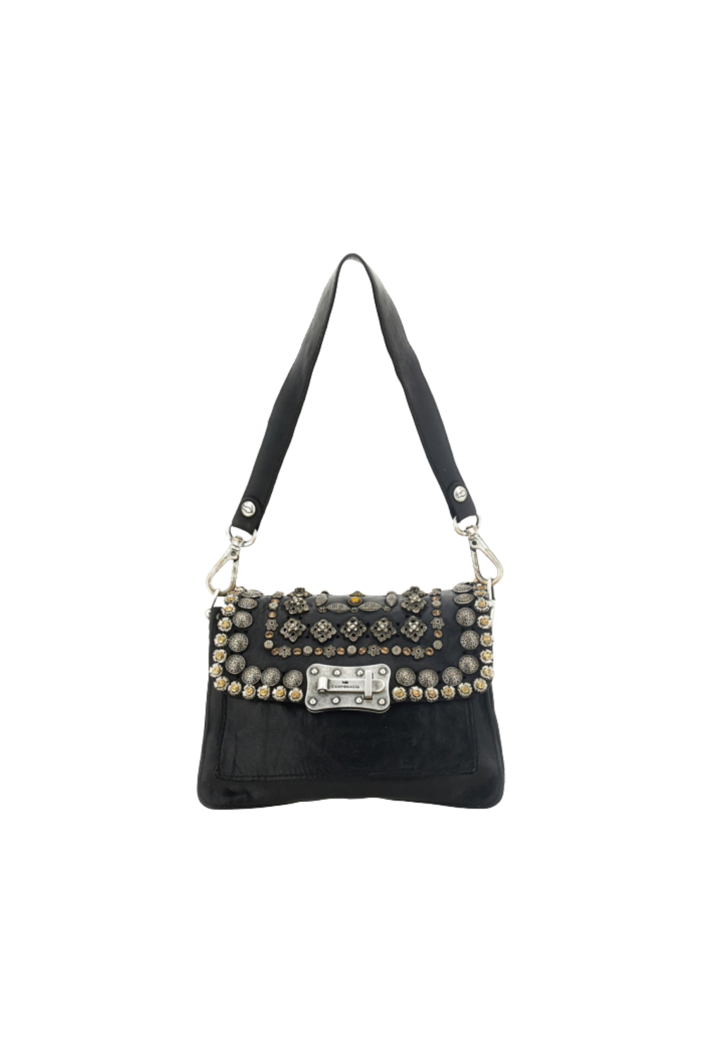 AGNESE FORTE DEI MARMI NERO Crossbody bag by Campomaggi