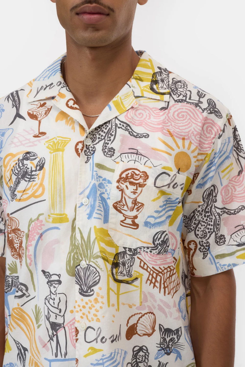 RESORT GRAPHIC 101 Shirt by Closed