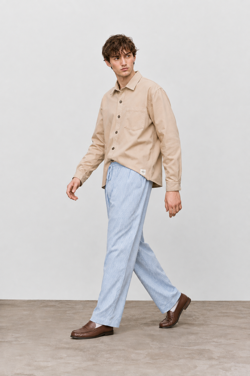 YURI SHIRT DESERT by Clan Upstairs Private Label