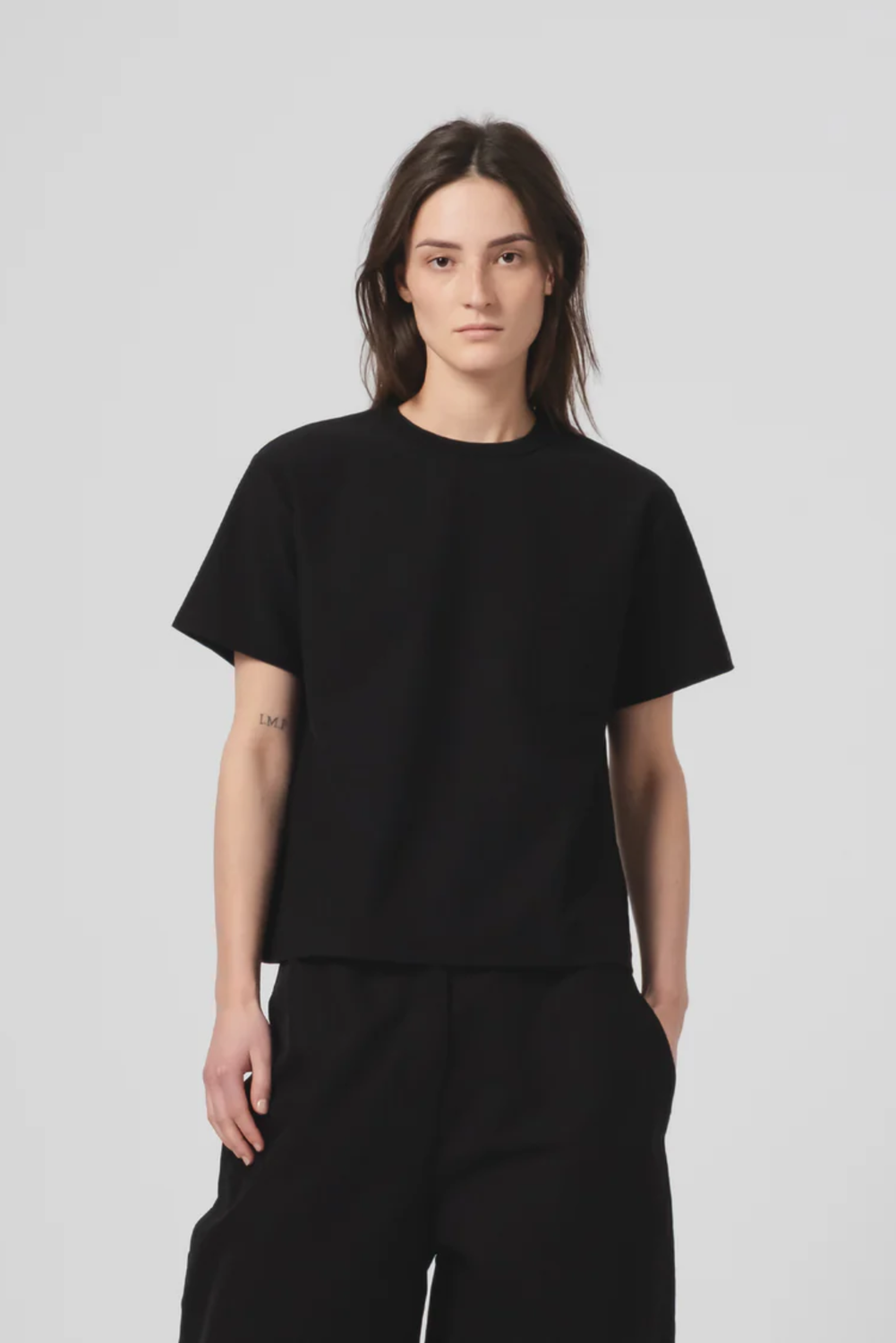 G.O.D. OPEN END BLACK T-shirt by Eat Dust