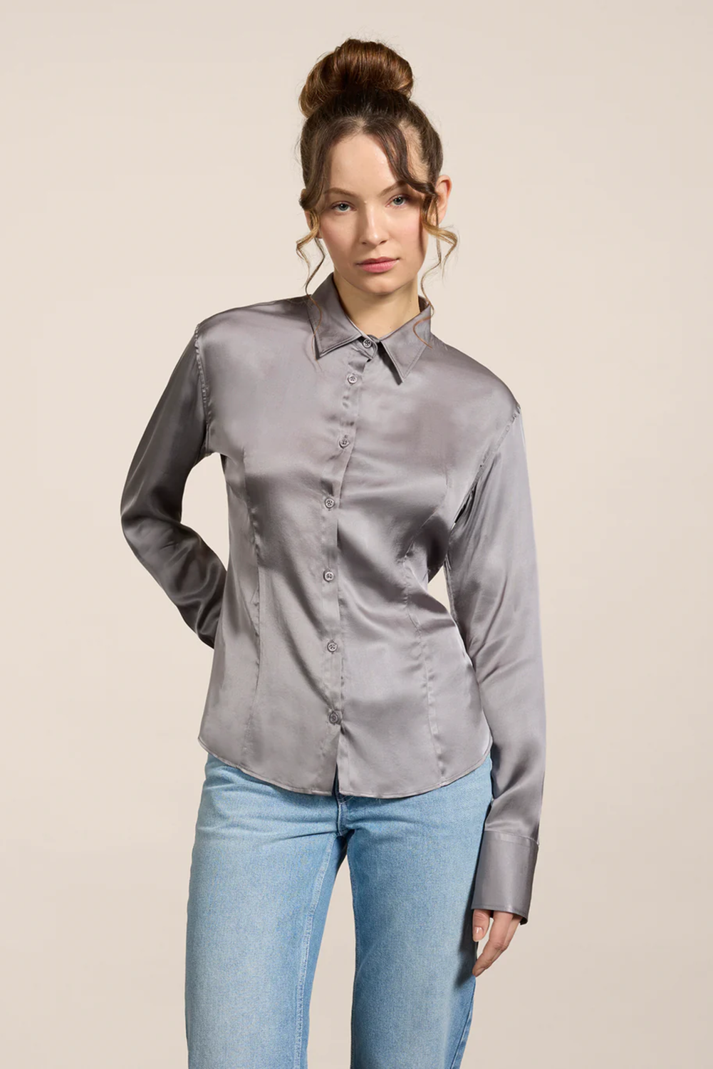 ELSA SATIN 634 Shirt by Pence 1979