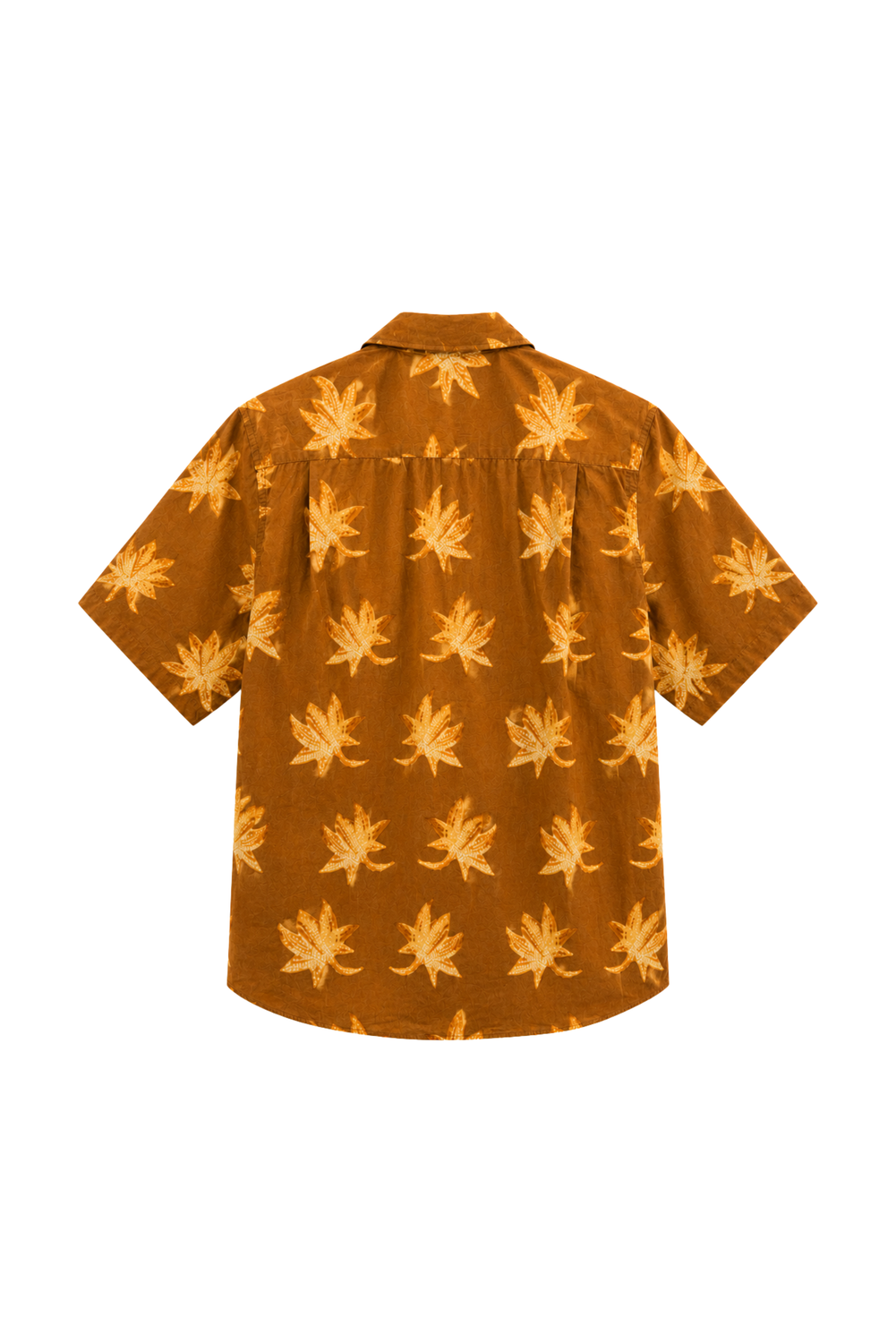 TROPICAL SHIRT BROWN by Universal Works