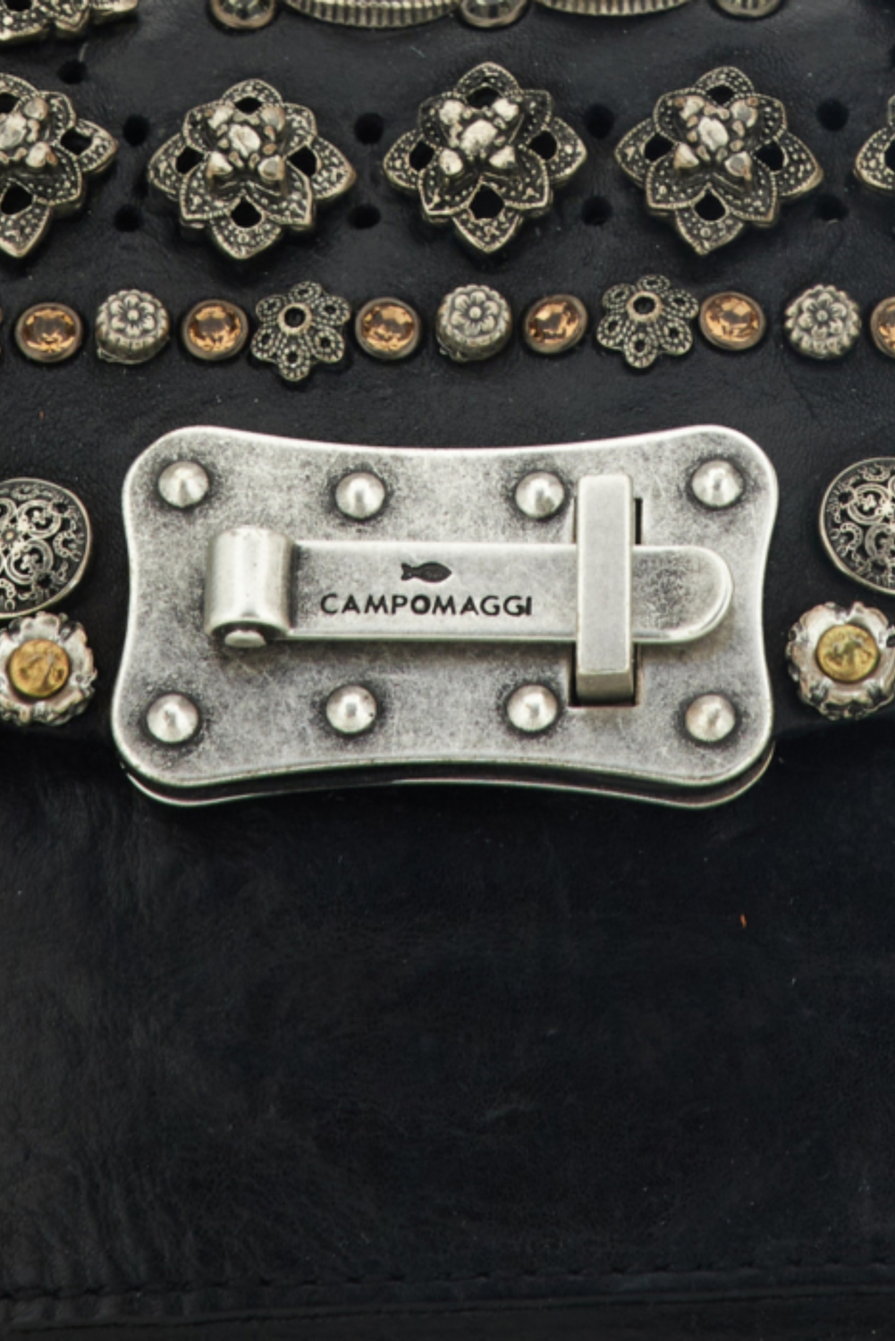 AGNESE FORTE DEI MARMI NERO Crossbody bag by Campomaggi