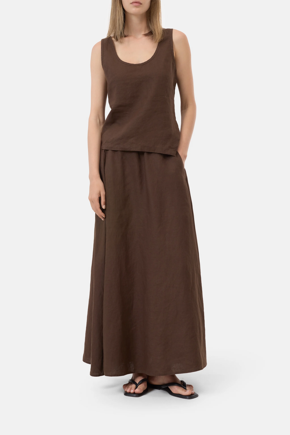 MAXI LINEN 777 Skirt by Closed