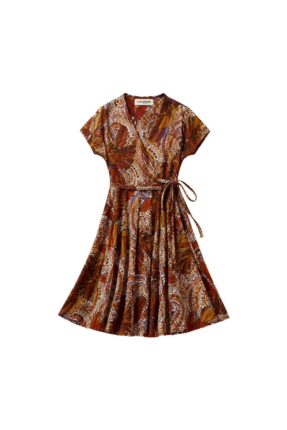 SOLI DRESS MARRONE by Clan Upstairs Private Label