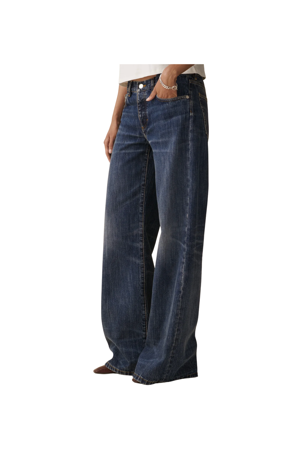 Kyoto Dark Blue Righe by Jeanerica