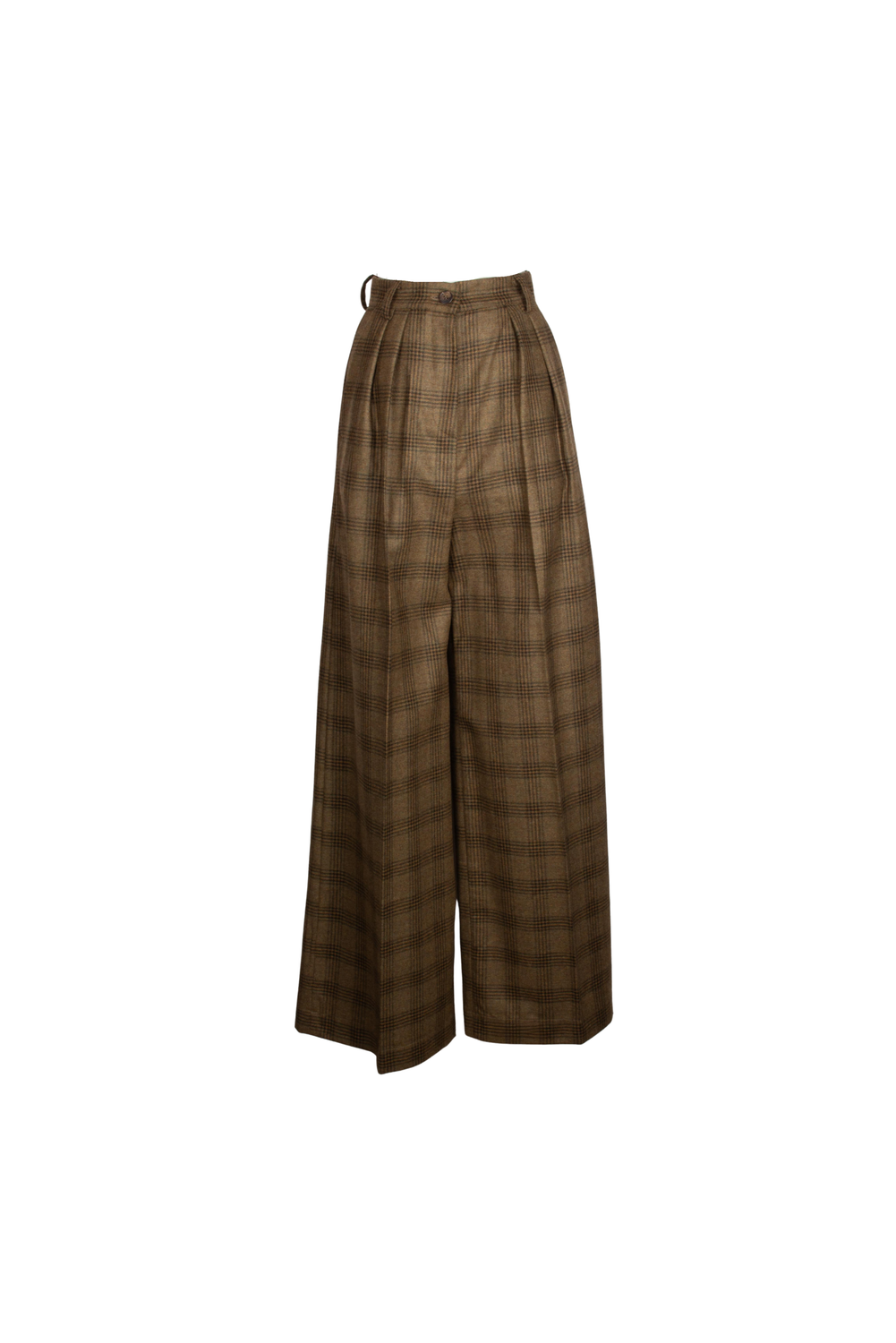 ANTONELLA C/VERDE Trousers by Clan Upstairs Private Label