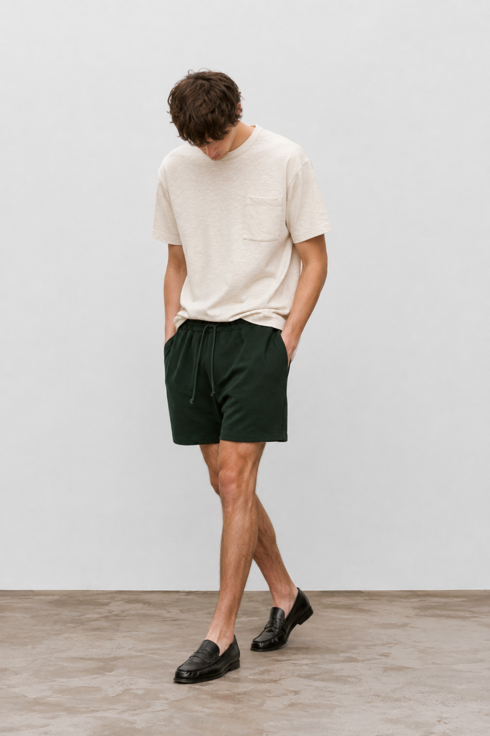 ELIAS SHORTS VERDE by Clan Upstairs Private Label