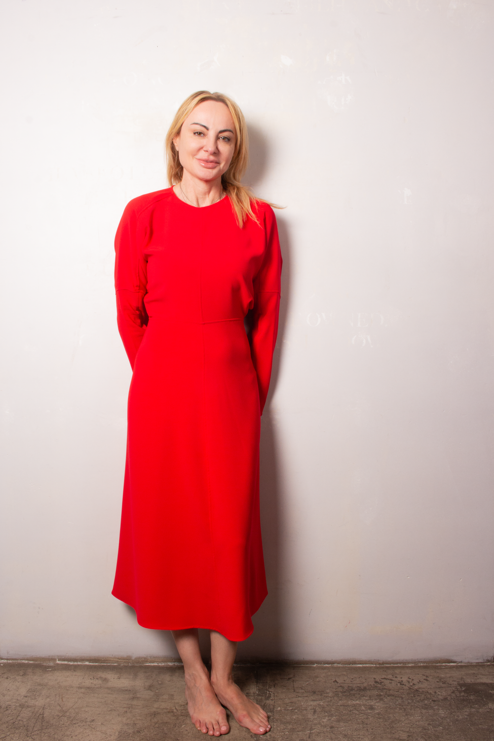 ANTONELLA DRESS ROSSO by Clan Upstairs Private Label