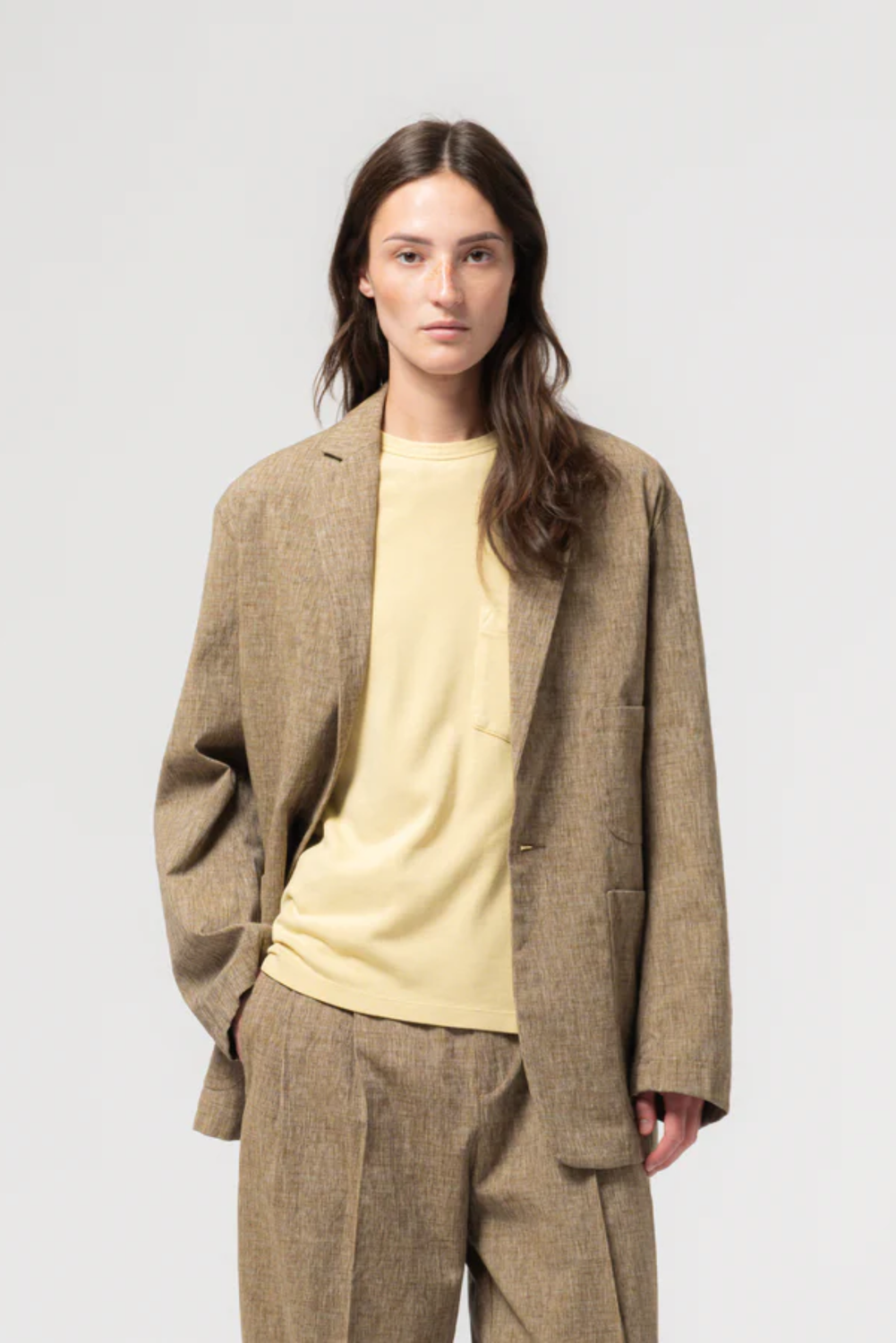 SOFT SHOULDER RELAXED BLAZER NOMAD by Eat Dust