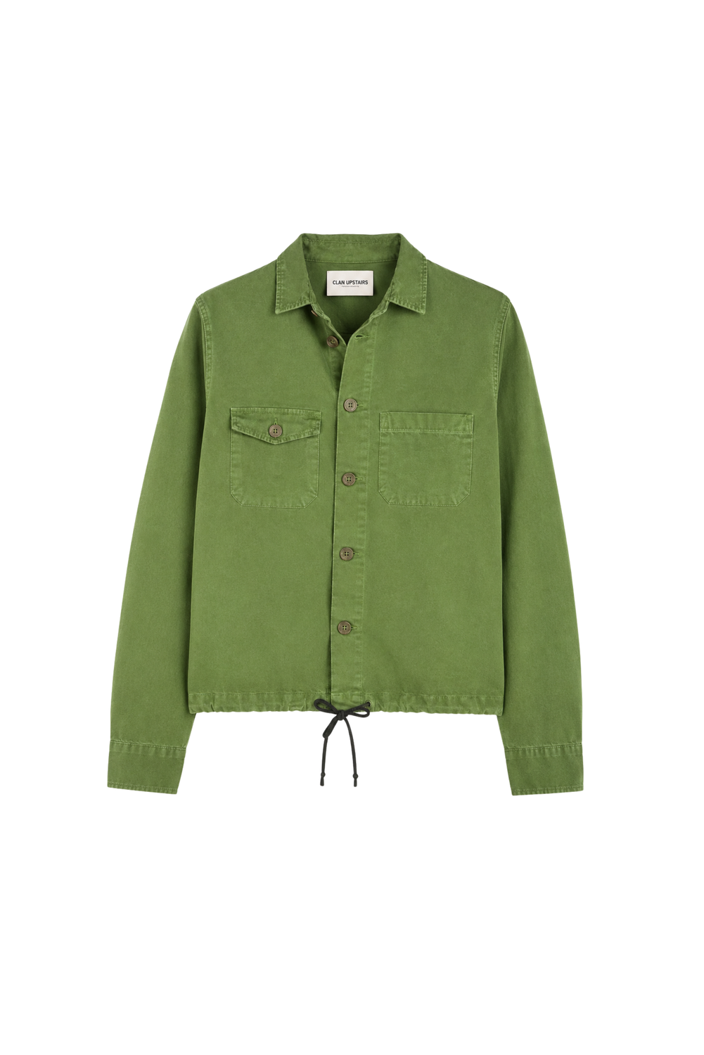 GREEN SHIRT by Clan Upstairs Private Label