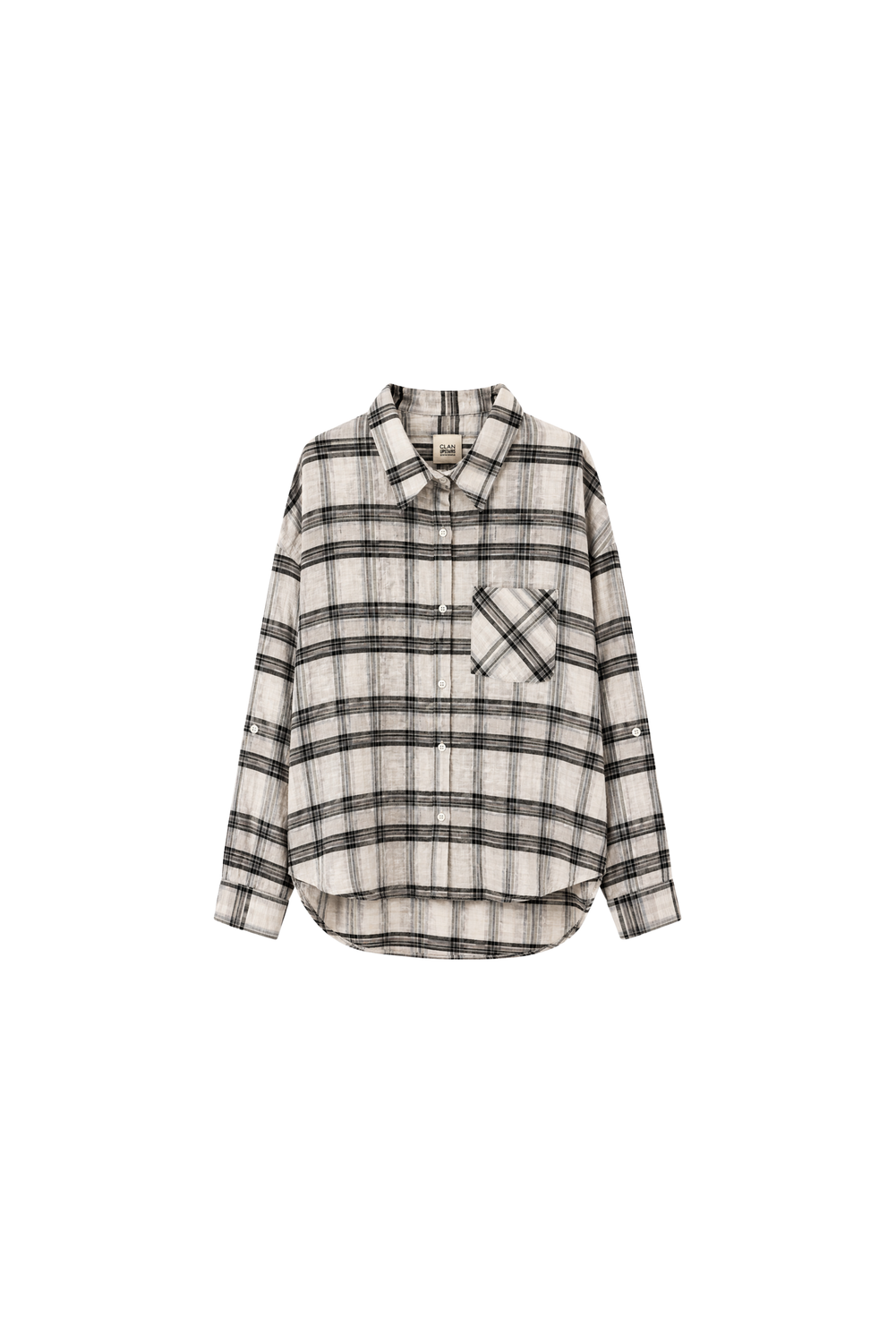 LEONIE SHIRT GREY by Clan Upstairs Private Label