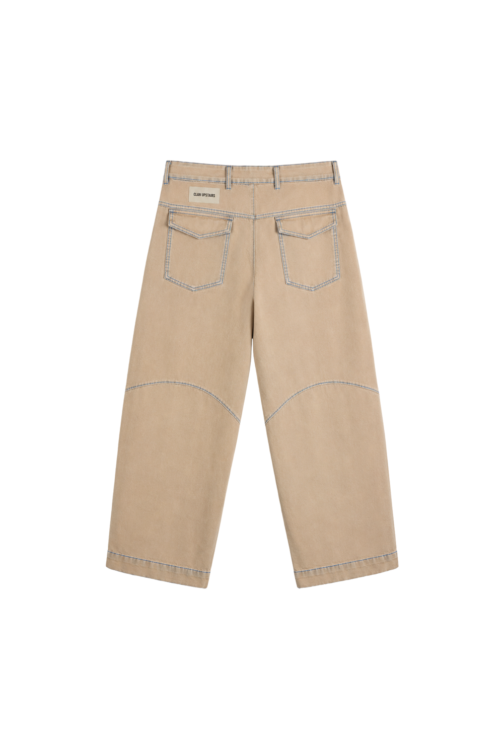 MARTIN TROUSERS AZZURRO by Clan Upstairs Private Label