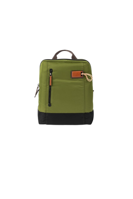 BATTERY BIKE ECO VERDE/NERO Backpack by Scharlau