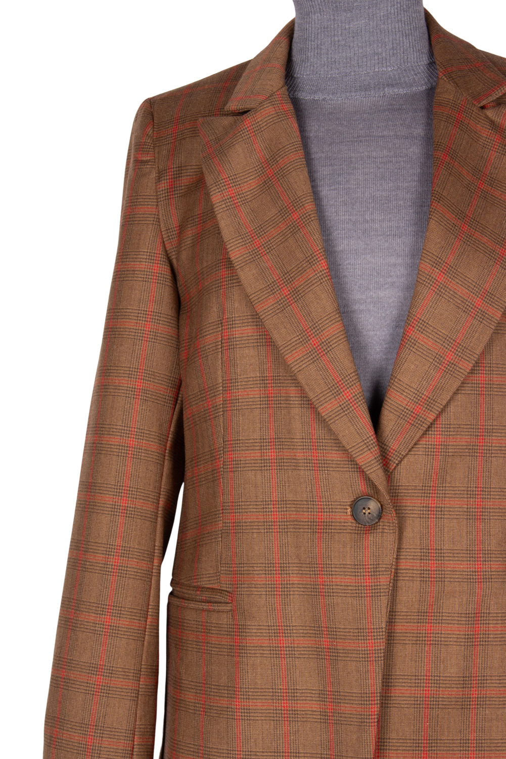 MARIE C/RED Blazer by Clan Upstairs Private Label