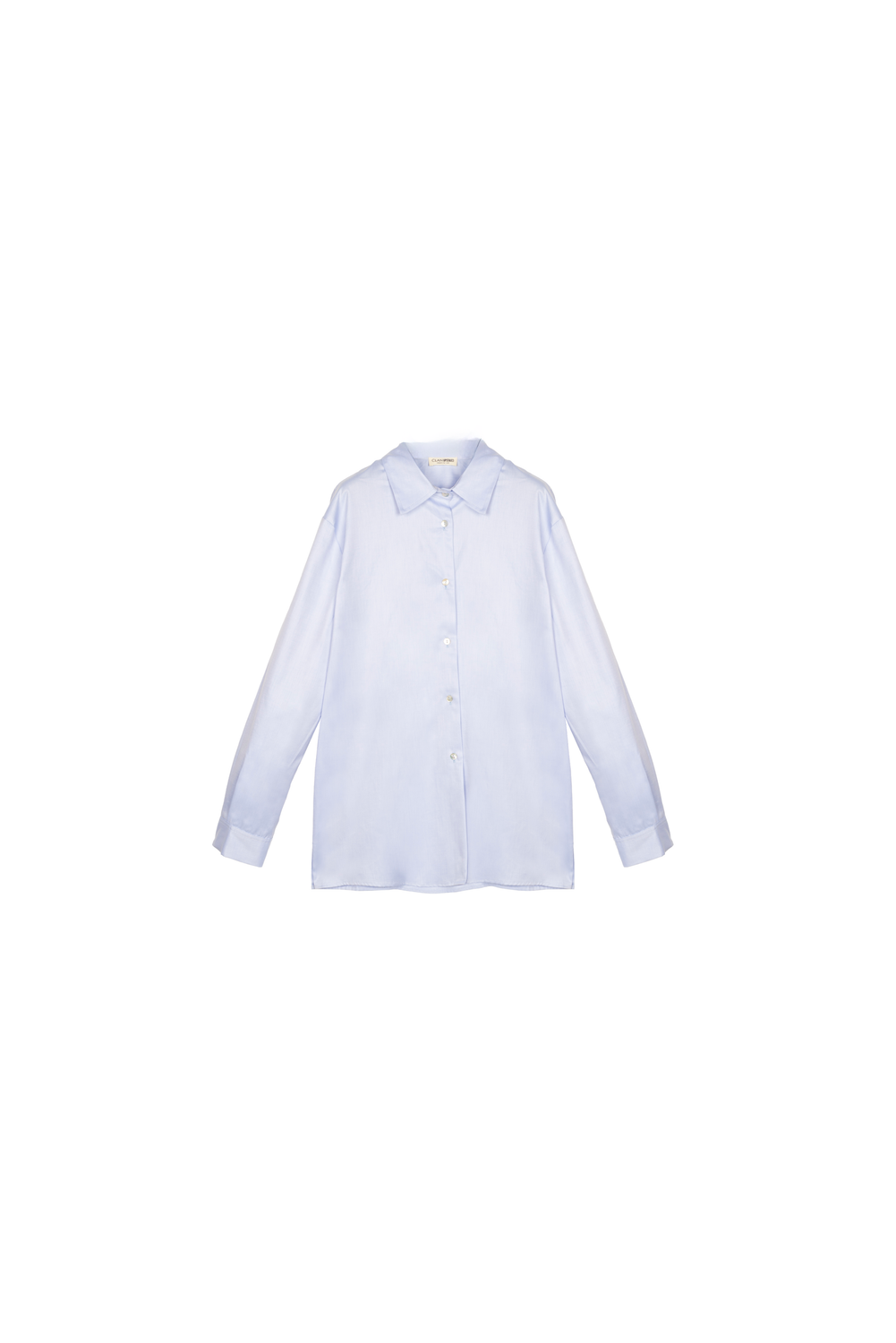 ZOE SHIRT AZZURRO by Clan Upstairs Private Label