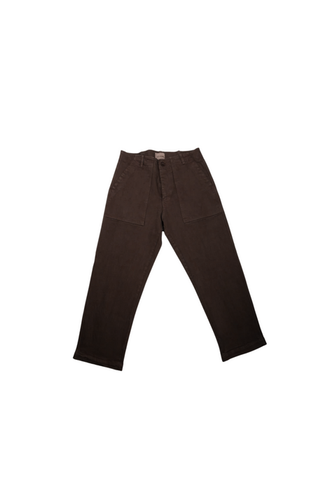 EMIL DENIM CIOCCOLATO Trousers by Clan Upstairs Private Label