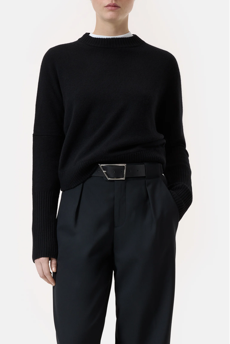 CREW NECK CROPPED 100 Sweater by Closed