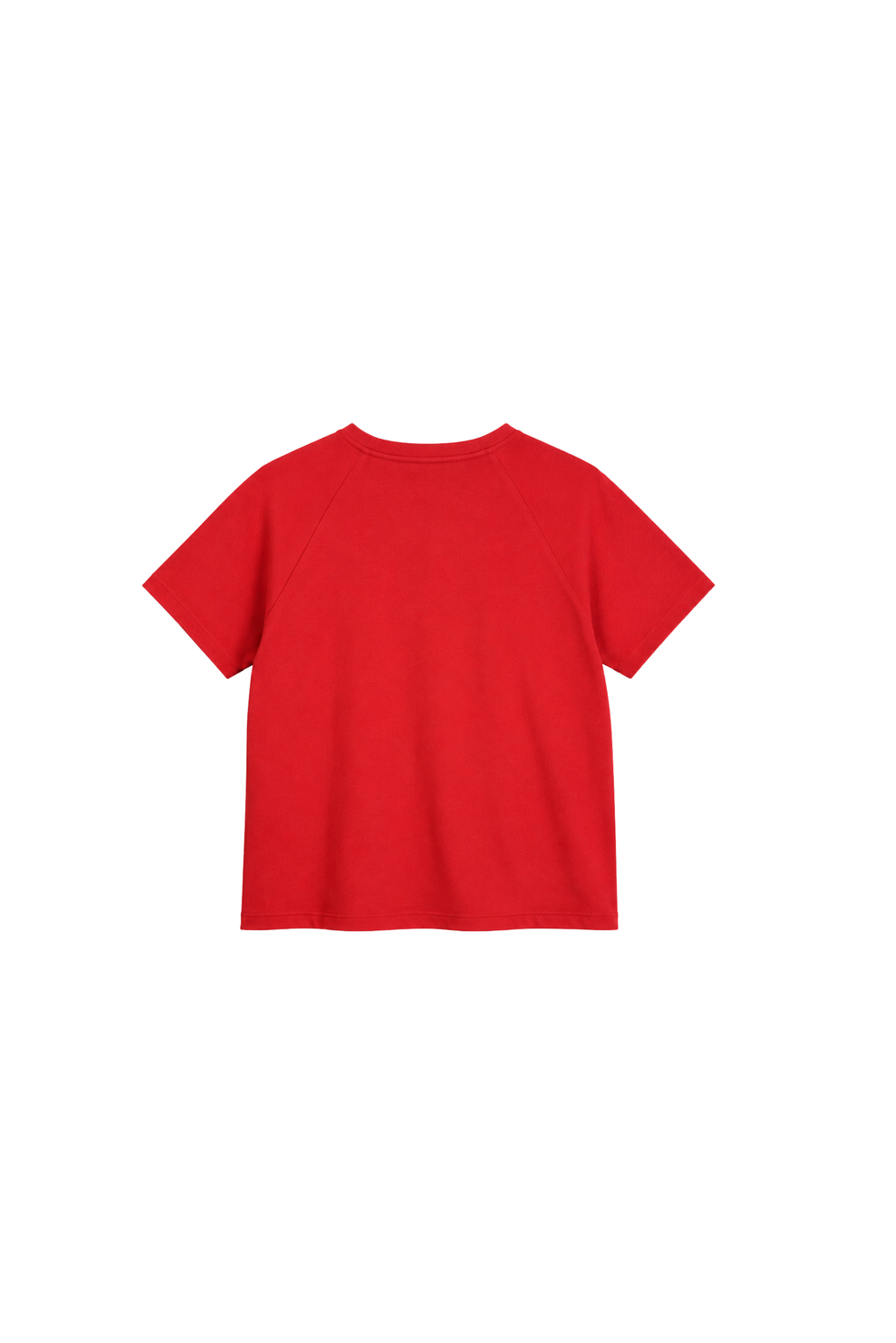 RAGLAN T-SHIRT ROSSO by Clan Upstairs Private Label